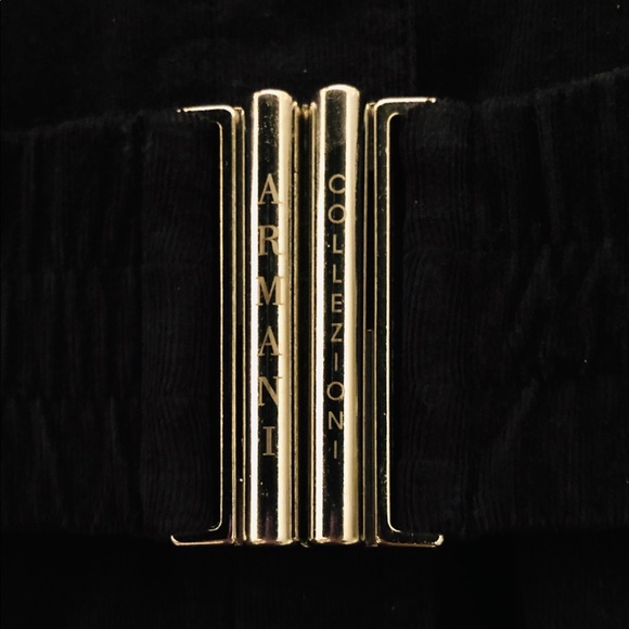 Armani Collezioni Grey Velvet Blazer - Picture 4 of 7